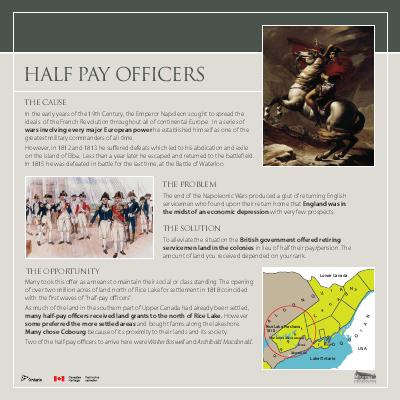 Half pay officers