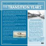 Cobourg Harbour(7,8) Transition Years & the Ferries