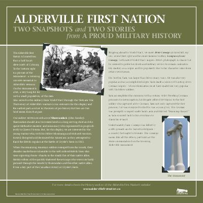 Alderville's Military Involvement