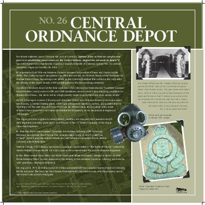 Central Ordnance Depot