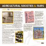 Agricultural Societies and Fairs