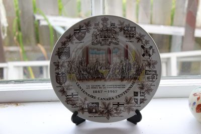 Commemorative Canadian Centennial Plate