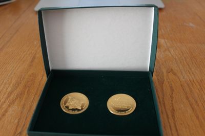 Gold Coloured Bicentennial Commemorative Coins