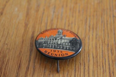 Cobourg Old Boys Reunion 1935 Pin