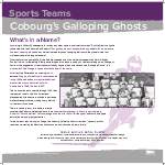 Cobourg's Galloping Ghosts
