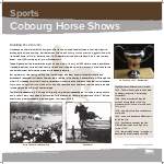 Cobourg Horse Shows