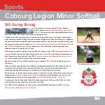 Cobourg Legion Minor Softball