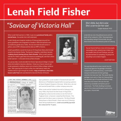 Fisher, Lenah