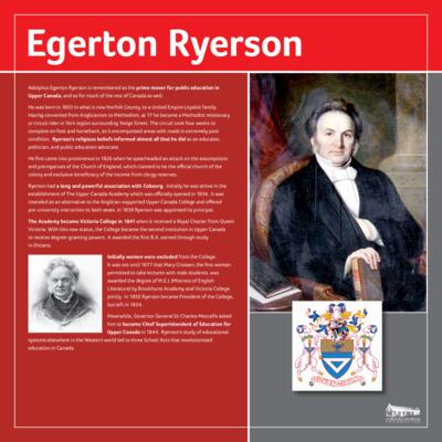 Ryerson, Egerton