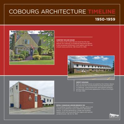 1950-59 Architecture Timeline