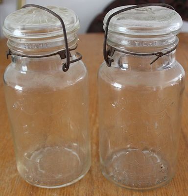 Mason Jar with Wire