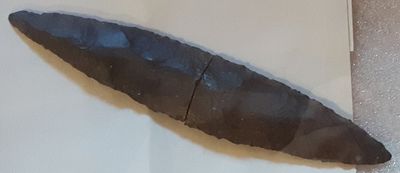 Native Canadian Chert Scraper