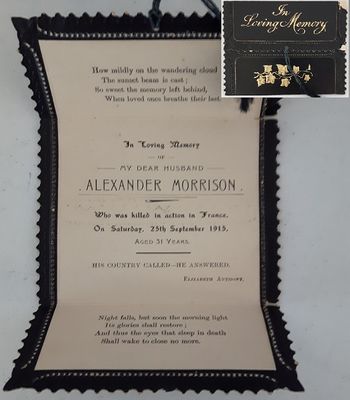 Memorial Leaflet