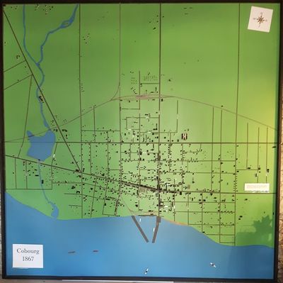 Aerial Map of Cobourg