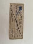 Clarke Brothers Cheque