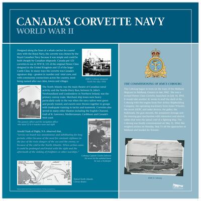 Canada's Corvette Navy - World War 2  HMCS Cobourg