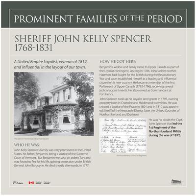 Sheriff John Kelly Spencer - Prominent Families