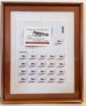 Canada Post Sifton-Cook stamps framed