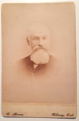 Remembrance card of James Crossen, 1826-1890