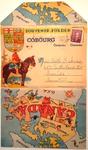 Cobourg Postcard folder. Circa 1950.