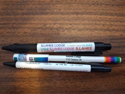 Illahee Lodge Ballpoint Advertising Pens