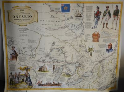 Map of Ontario in 1784