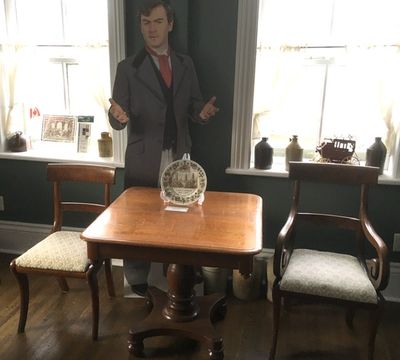 Tilt Table and Four Chairs associated with Sir. John A. Macdonald