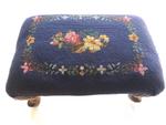 Foot Stool - Embroidered