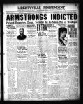 Armstrongs indicted; Perjured themselves, charges to indict the Ex-saloon men of Waukegan. Goldberg & Chicago doctor are indicted.