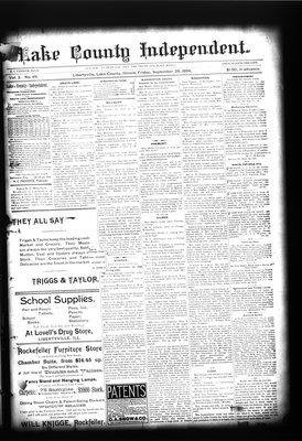 Lake County Independent, 28 Sep 1894