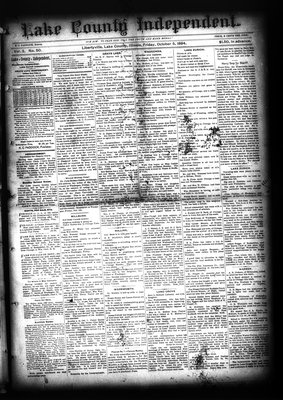 Lake County Independent, 5 Oct 1894