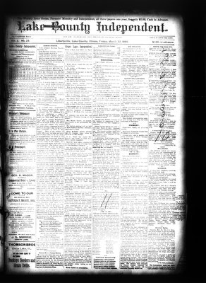 Lake County Independent, 22 Mar 1895