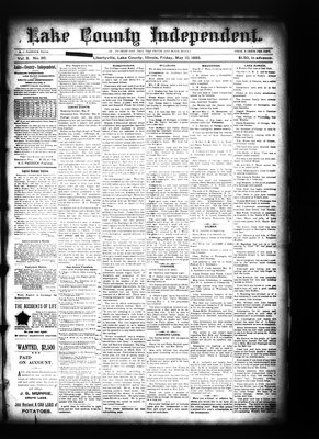 Lake County Independent, 10 May 1895