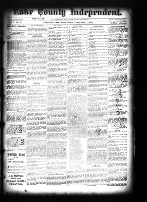 Lake County Independent, 17 May 1895