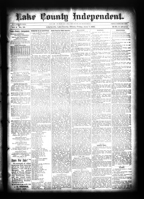 Lake County Independent, 7 Jun 1895