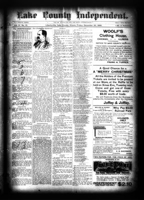 Lake County Independent, 20 Dec 1895