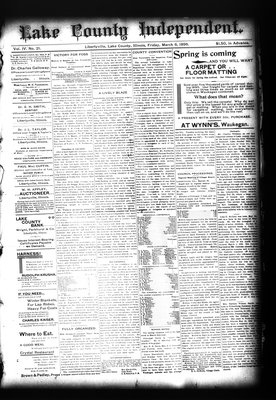 Lake County Independent, 6 Mar 1896