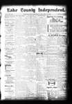 Lake County Independent, 13 Mar 1896