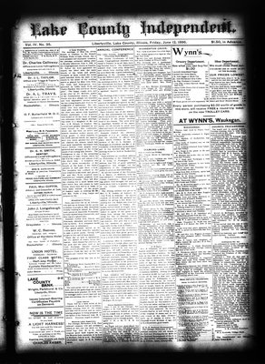 Lake County Independent, 12 Jun 1896