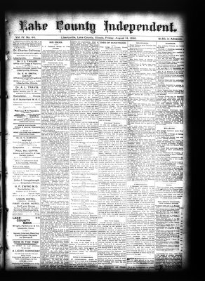 Lake County Independent, 14 Aug 1896