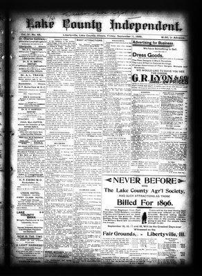 Lake County Independent, 11 Sep 1896