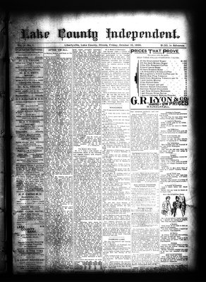 Lake County Independent, 16 Oct 1896