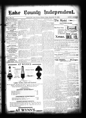 Lake County Independent, 18 Dec 1896