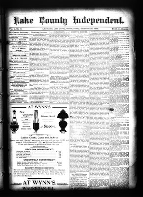 Lake County Independent, 25 Dec 1896