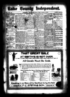 Lake County Independent, 8 Jan 1897