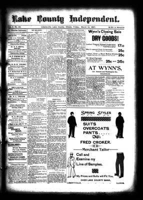 Lake County Independent, 12 Mar 1897