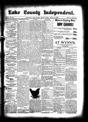 Lake County Independent, 19 Mar 1897