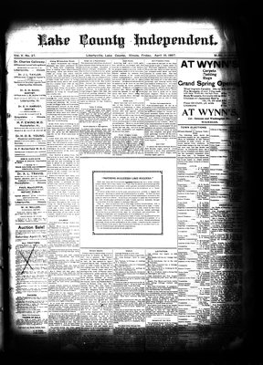 Lake County Independent, 16 Apr 1897