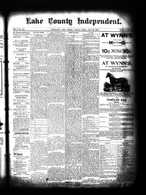 Lake County Independent, 30 Apr 1897