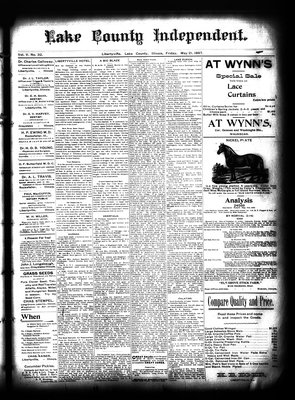 Lake County Independent, 21 May 1897